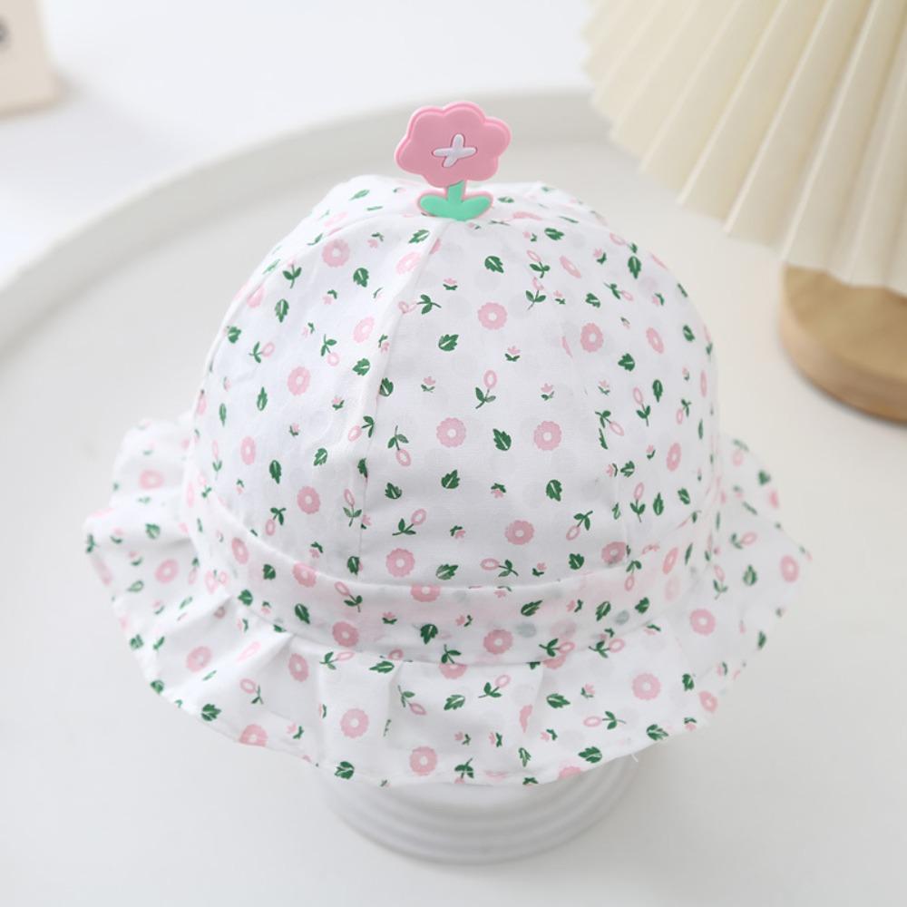 Thin Cotton Adjustable Baby Fisherman Hat Cute Thin Baby Hat Adjustable Baby Fisherman Hat