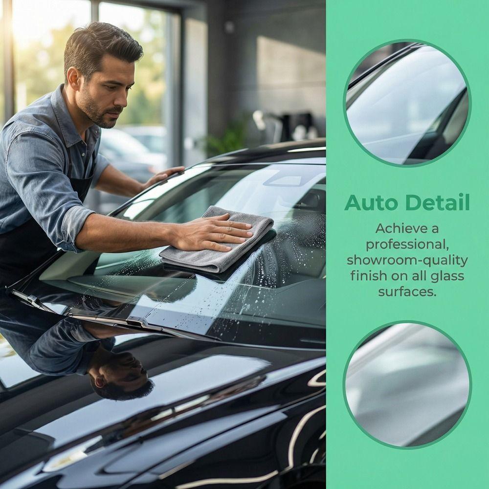 Square Cleaning Towel No Trace Car Cleaning Cloth Multifunctional Microfiber Cleaning Cloth Window