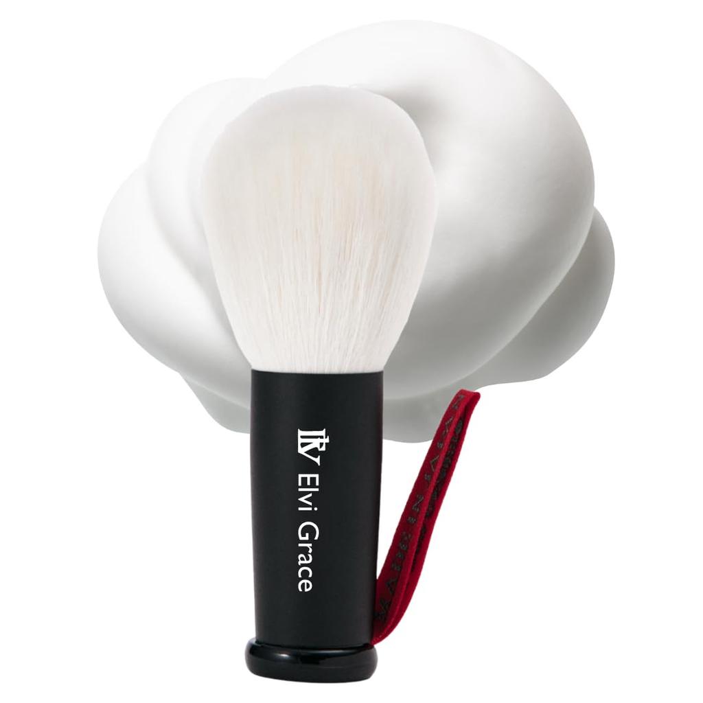 Elvi Grace Kumano Facial Cleansing Brush, Pore Cleansing, Blackhead Removal, Sebum Removal, Glowing Skin, Made in Japan by Chikuhodo