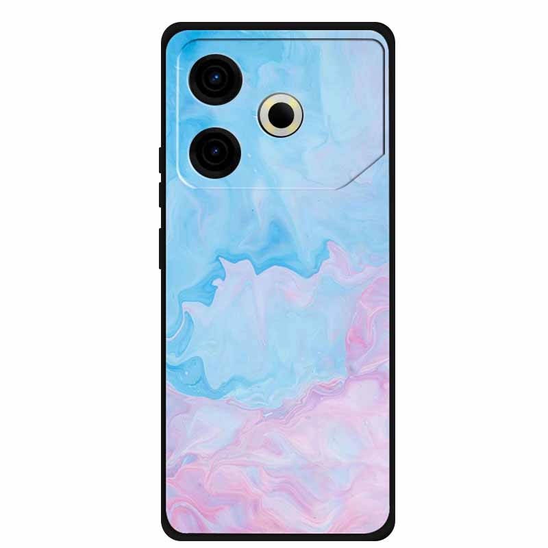 Phone Case For Tecno Pova6 Neo TPU Back Coque for Pova 6 Neo Marble Colour Soft Cover Protective Funda Luxury Silicone Shell