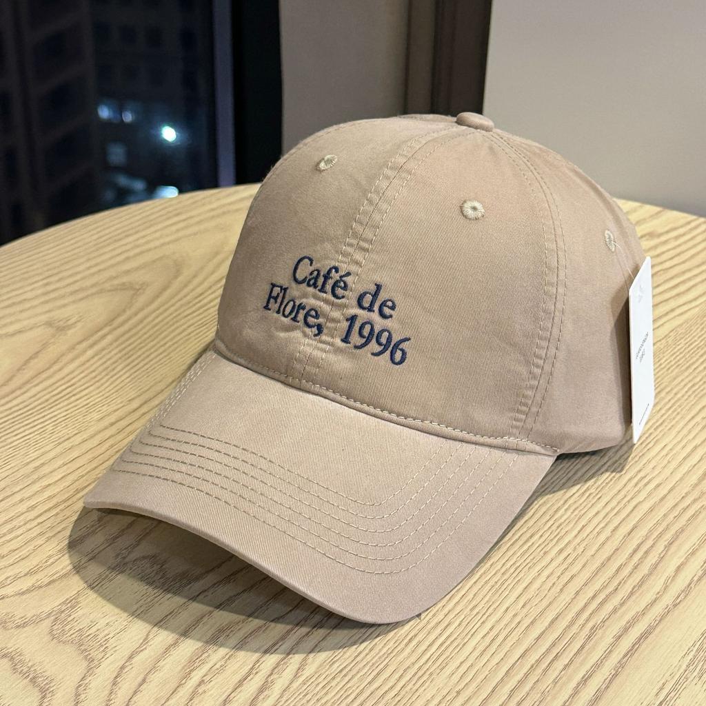 New women's versatile fashion letter soft-top baseball cap, sun-protective embroidered face-flattering duckbill cap for autumn sun protection