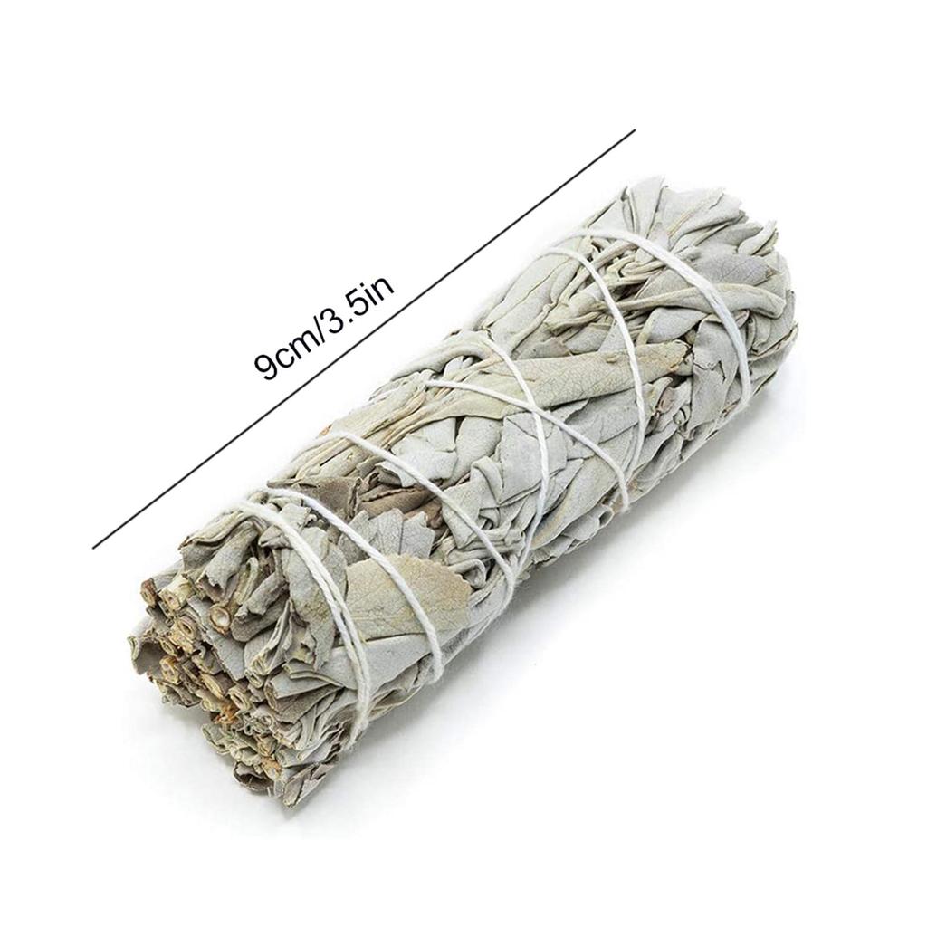 10 cm 30g Beyaz Adaçayı Paketi Kaliforniya Leke Sopa Değnek Manevi Tütsü Çubukları Yanan Aromaterapi Enerji Temizleme Paketleri