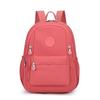 Schoolbag Backpack Women's 1011 New Versatile Fashion Casual Canvas Travel Schoolbag Lightweight Waterproof Oxford Cloth Large Capacity