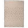 Flatweave Outdoor Rug, 200X280 Cm, Brown Stripes