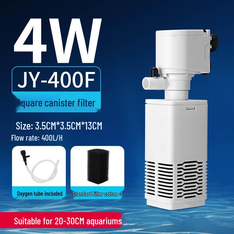 

Aquarium Three-in-One Filter Pump: Circulation System, Oxygen Pump & Water Purifier