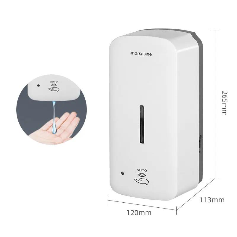 

Inductive automatic soap dispenser Wall mounted foam hand sanitizer Smart soap dispenser in non perforated toilet soap dispenser