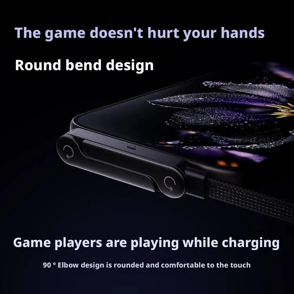 Foldable Charging Cable With Integrated Stand Fast Charging Cable Phone Tablet 240W Ultra-Fast Data Cable Phone Holder