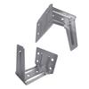 Multipurpose Blind Support Brackets Pack of 4 Fit Headrail Stainless Steel Ceiling Inside Outside Installation
