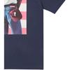 Palace Parody Album Characters Print Short-Sleeve T-Shirt Unisex Tops Navy-Blue P20TS071