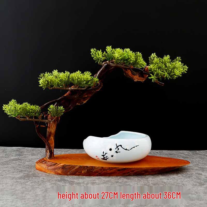 Pine Tree & Plum Blossom Ceramic Tableware Set