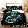 Beliebtes Rod Wave Bettwäscheset Einzelbett Twin Full Queen King Size Bettwäscheset Schlafzimmer für Erwachsene und Kinder Bettbezug-Sets Anime Bettwäsche Set Bett