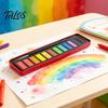 Art Supplies for Home Portable Watercolor Paint Set, Durable Solid Gouache Pigments, Washable Fine Easy Clean School Powder Supplies, Sketching