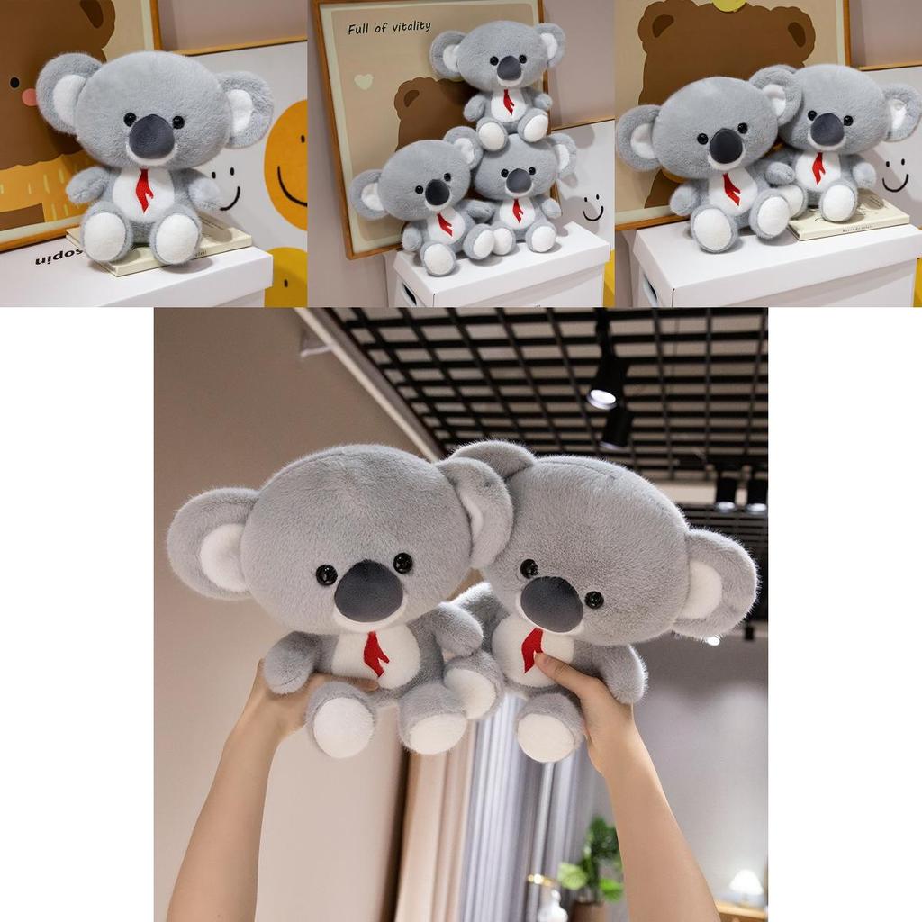 Entzückende graue Koala Plüschtierpuppe Perfekt zum Kuscheln und Trösten Geschenke für Kinder