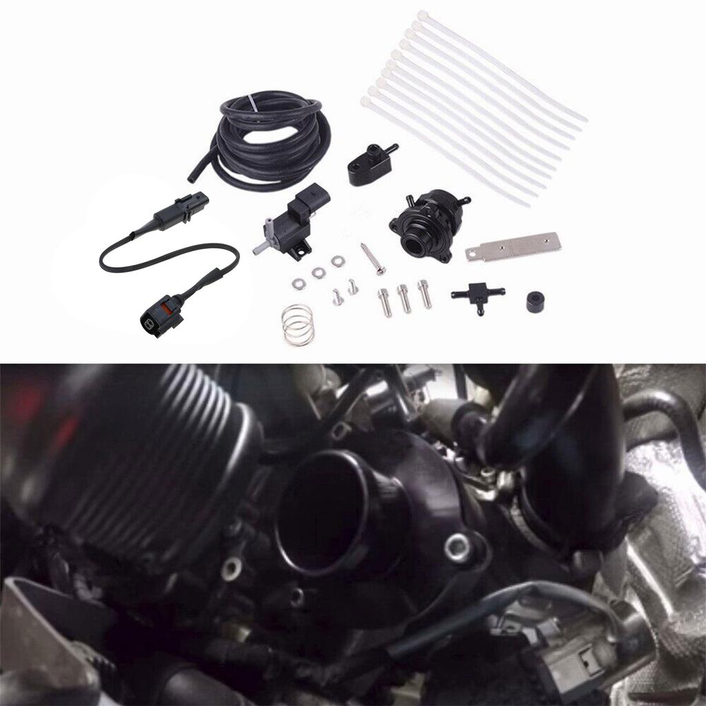 Bov Adapter Turbo Atmospheric Blow Off Valve Adaptor Plate Spacer Kit Compatible for 308 Mini R56 57 Cooper 1.6T Engine