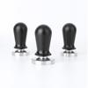 Stainless Steel Coffee Tamper Base Flat Bottom 51/53/58mm Detachable Non-Slip Coffee Leveler for Powder Press Ideal for Cafe Use