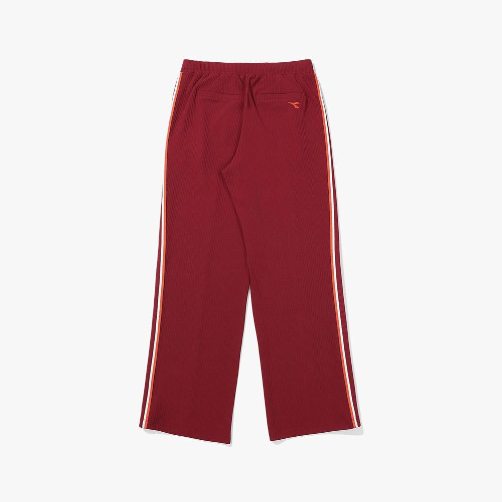 diadora Montello Steady Jersey Pants Women Burgundy