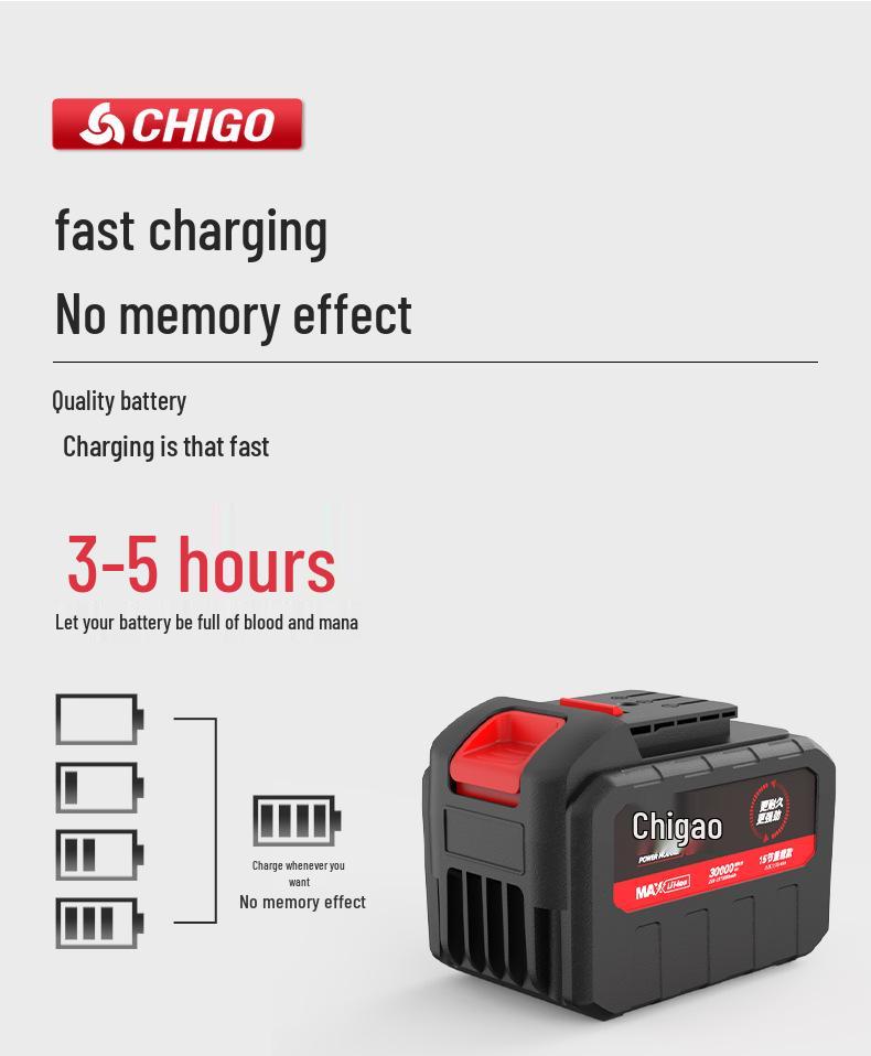 Dayi Tools: Universal Lithium Battery Pack with Drill, Electric Wrench, Hammer, Angle Grinder, and Charger Accessories.