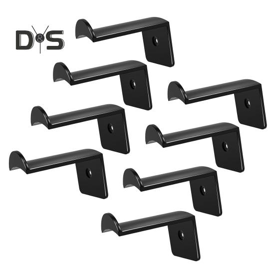 4/8Pcs Hat Hooks Cowboy Hat Racks Easy Installation Strong Adhesive Wall Mount Cap Holder Baseball Cap Organizers