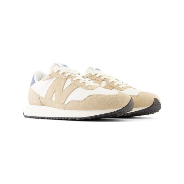 New Balance 237 Incense Mercury Blue Unisex Sneakers Cream Sea-Salt MS237SM