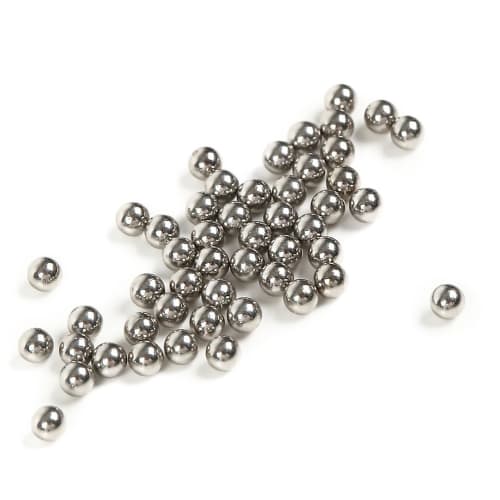 Metal Ball Set (0.5mm Silver) for adding rivets and armor detail to R-STYLE Gundam models