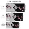 Yin-yang Fish Mouse Pad Black & White Sakura Office Laptop Desk Mat Game Accessories Mousepad XXL Rubber HD Gaming Long Desk Mat