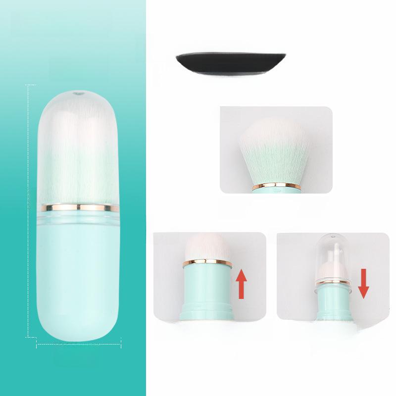 Yasna Telescopic Portable Makeup Brush - Capsule Blush Brush Beauty Tool