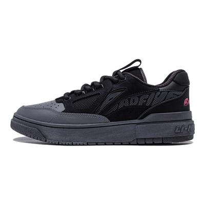 Li Ning Bad5 New Star 2 Lightweight High Resilience Comfortable Soft Low Top Skate Shoes Men Skate Shoes Black ABCT065-2
