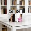 Ariana Grande Phone Case For iPhone 17,16,15,14,13,12,11 Plus,Pro Max,XS,Colorful Silver Black Cover