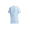 adidas Wu Ji Collection T Shirts Men's Blue Crew Neck Moderate Straight Fit GF4057