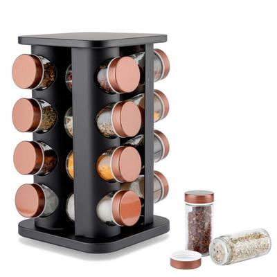 ROTATING SPICE RACK 16 CONTAINERS E-8256