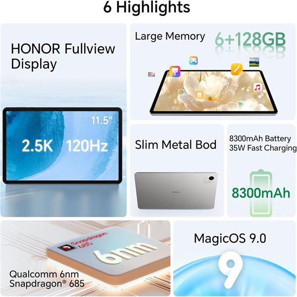 HONOR Pad X9a Wifi No Charger