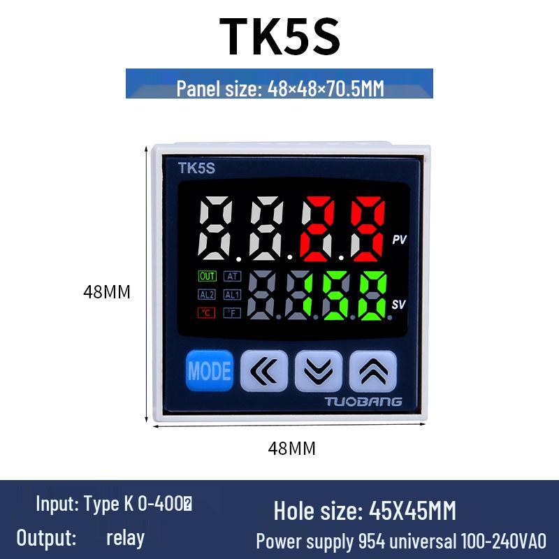 TK5S/M/H-T PID Digital Temperature and Time Controller for Heat Press Machine (K-type)