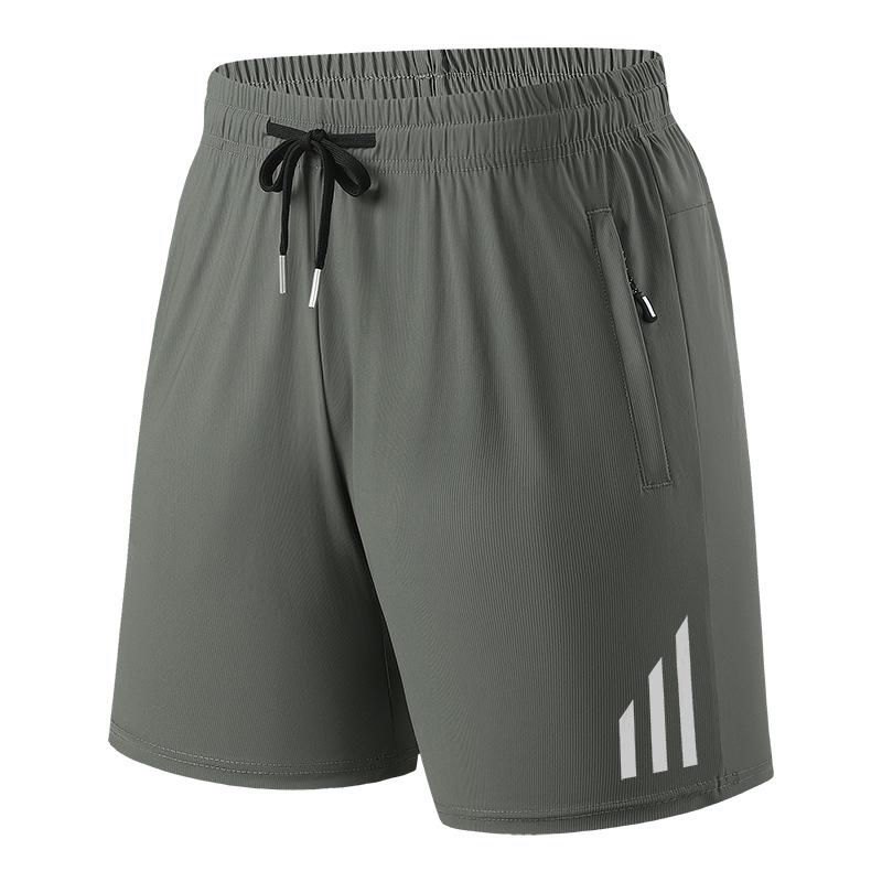 

Summer Sports Casual Shorts Men s Thin Breathable Loose Fashion Large Size Five-point Pants 5XL армія зелений колір