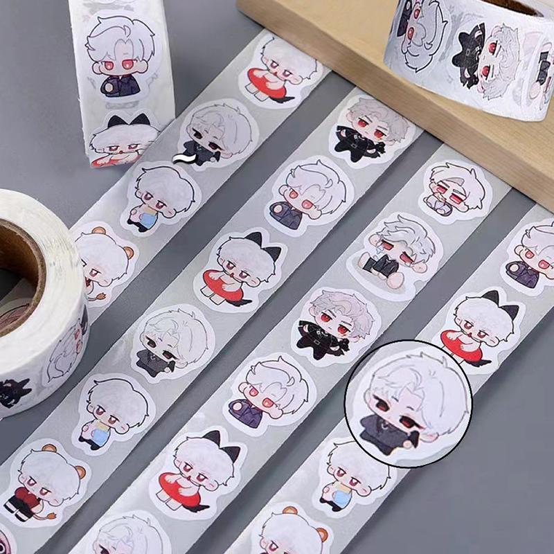 400 Stück/Rolle Liebe und Deepspace Cartoon Sylus 3D Spiel Dichtungsaufkleber DIY Laptop Notebook Aufkleber Dekoration