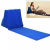 Triangle Cushion Beach Mat PVC Flocking Inflatable Beach Chair Cushion Foldable Beach Cushion Mat