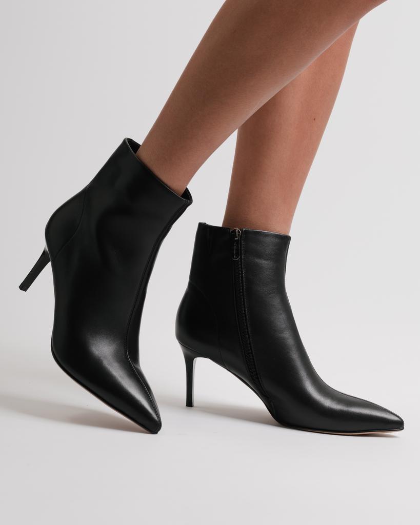 Women's Ankle Boots Melanda 50253 36 Black Leather