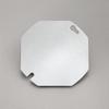 4 Pieces Stainless Steel Octagonal Electrical Box Cover Flat Junction with