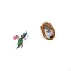 Retro PVC Wall Sticker And Ornate Resin Picture Frame Decorative Art for Living Room Kitchen Bedroom