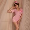 Sexy Underwear, New Back Grid, Free of Charge, Sexy Nurse Uniform, Temptation, Showing Breasts, Role-playing Suit