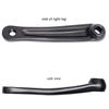 Professional Light & Right 170mm Bike Crank Arm Aluminum Alloy Single Speed Crankset for Bicycle Mountain Road Bikes