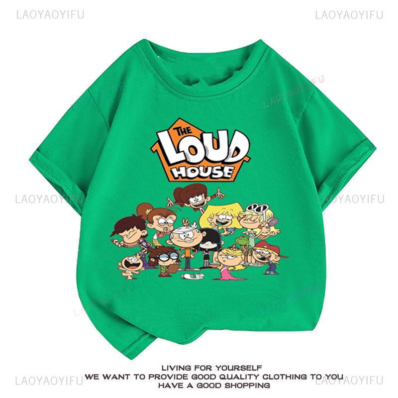 The Loud House TShirt New Fashion Anime Cartoon Comedy Popular Shirts Good Idea Birthday Gifts Y2k Clothes Cotton Tees