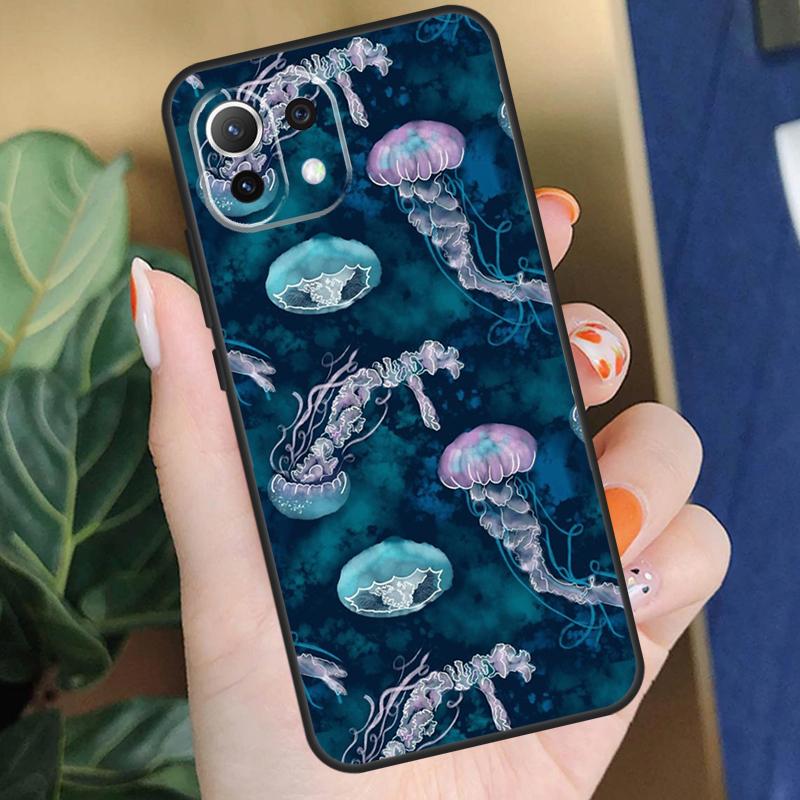 Magic Jellyfish Case For Xiaomi 13 14 11T 12T 13T Pro 12 Lite 12X POCO X3 X5 Pro F3 F4 X4 M5s C65 F5 Cover