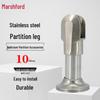 Ma Shi Fu Stainless Steel Restroom Partition Feet