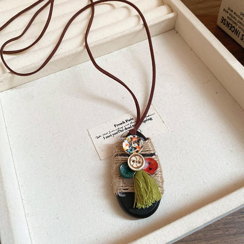 Empress Dowager Love Saturn Item Sweater Chain Niche Versatile Premium Jewelry