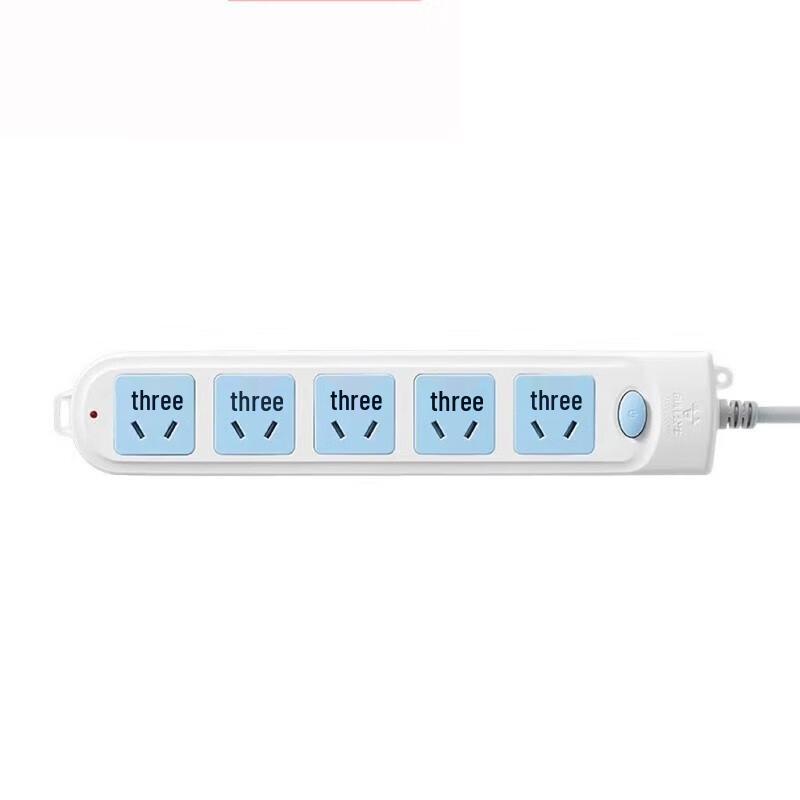 BULL GN-602 5-Outlet Power Strip CN plug (adapter included)