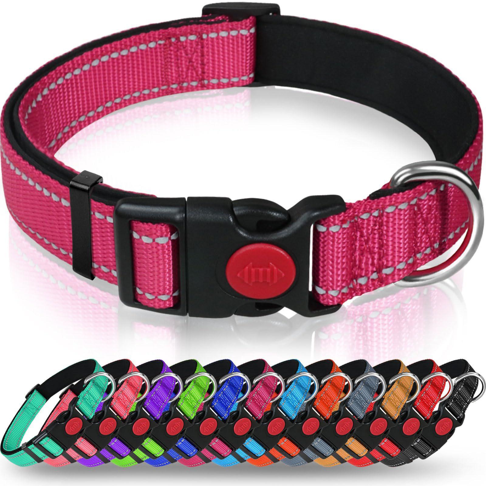 Adjustable Reflective Safety Dog Leash for Medium and Small Dogs Small розы красного