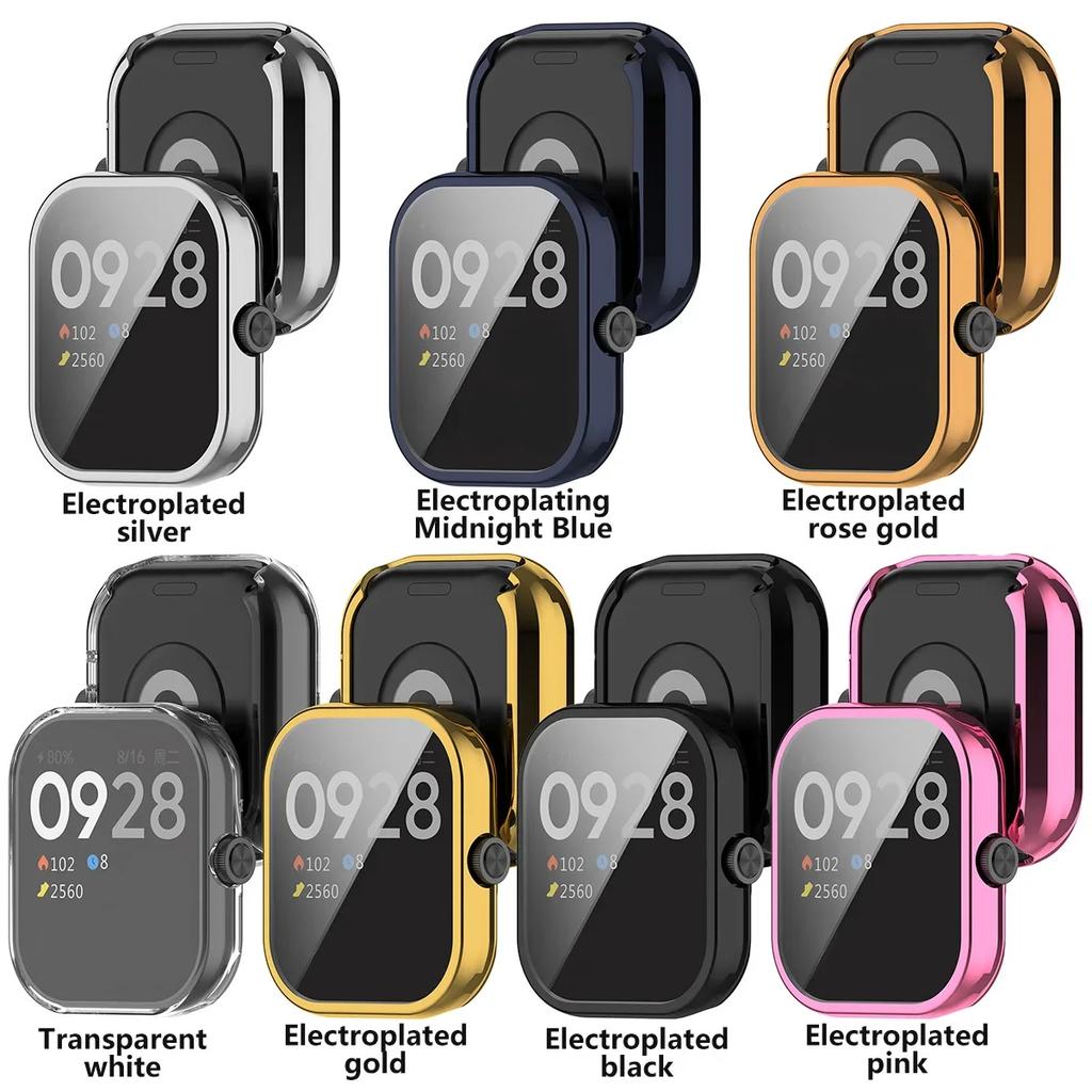 Full Cover For Redmi Watch 3/5 Active 3/5 Lite SmartWatch TPU Screen Protector Case Protective Shell for Xiaomi Redmi Watch 4 3