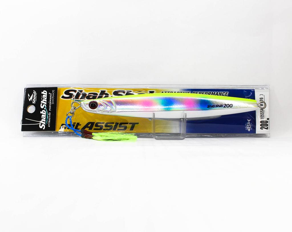 Shout 105-SSA Metal Jig Shab Shab Mit Assist 200 grams 176 (6280)