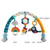 Baby Cart Arch Toys Newborn Ocular Development Toys Portable Adjustable Animal Crib Bell Toys Kids Early Education Toys Gifts