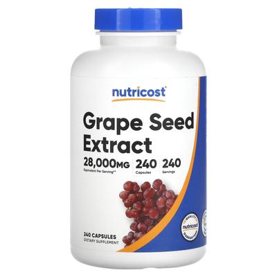 Grape Seed Extract, 28,000Mg, 240 Capsules